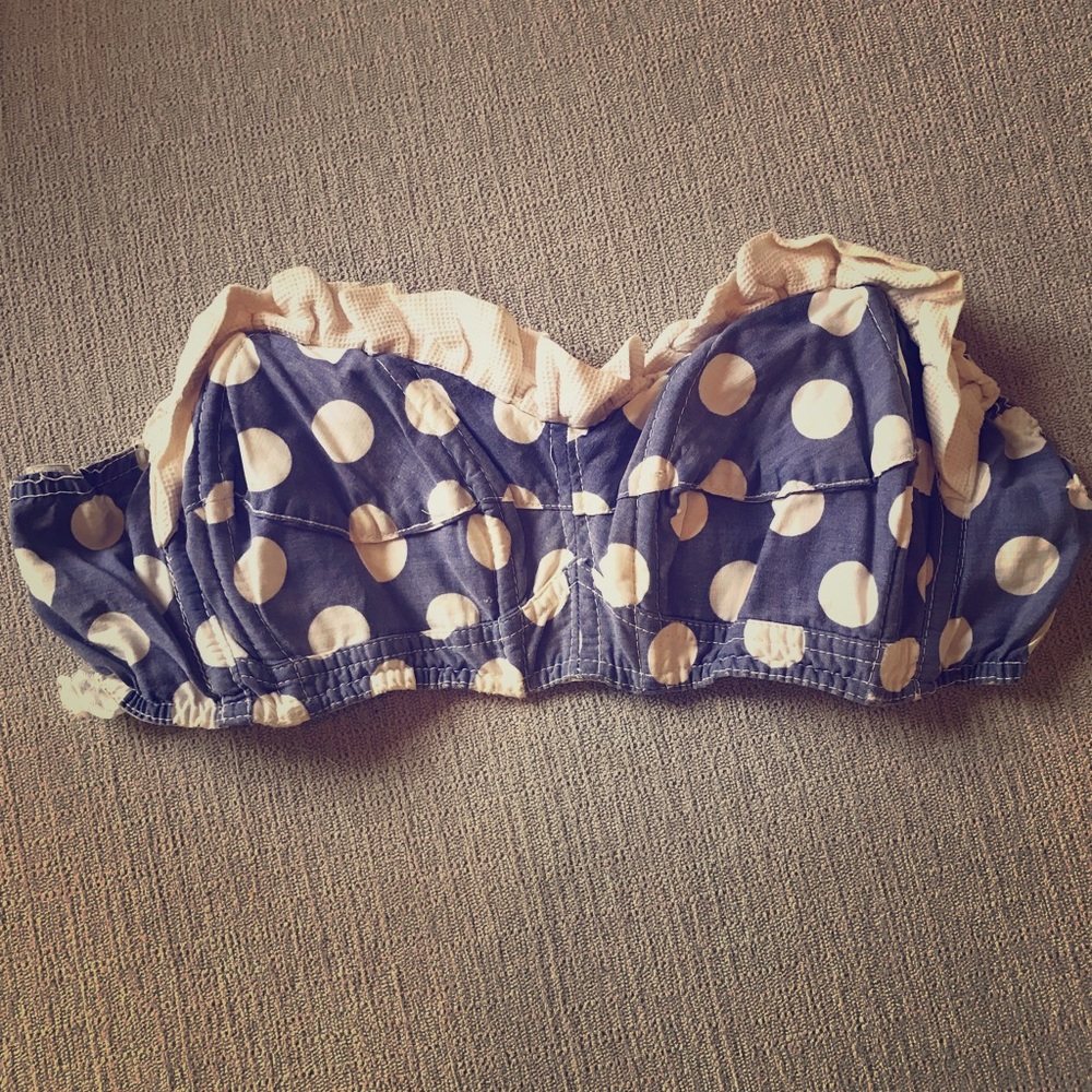 Vintage bathing suit top bustier! Sz.small